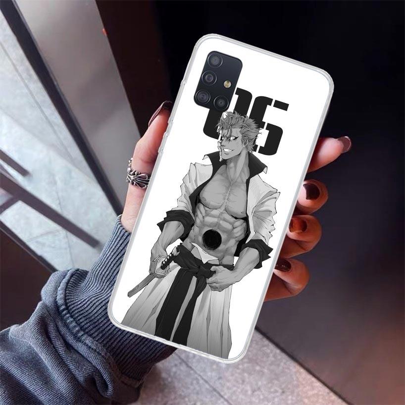 Grimmjow 6 Bleach Phone Case For Samsung Galaxy A52 A51 A50S A32 A22 A12 A02S A72 A71 A31 A70 A30S Note 20 Ultra 10 Plus S10 Gal