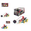 Mario Remote Control Car Cool Stunt Vehicle With Lights And Music Super Mario Kart Toy Plastic)