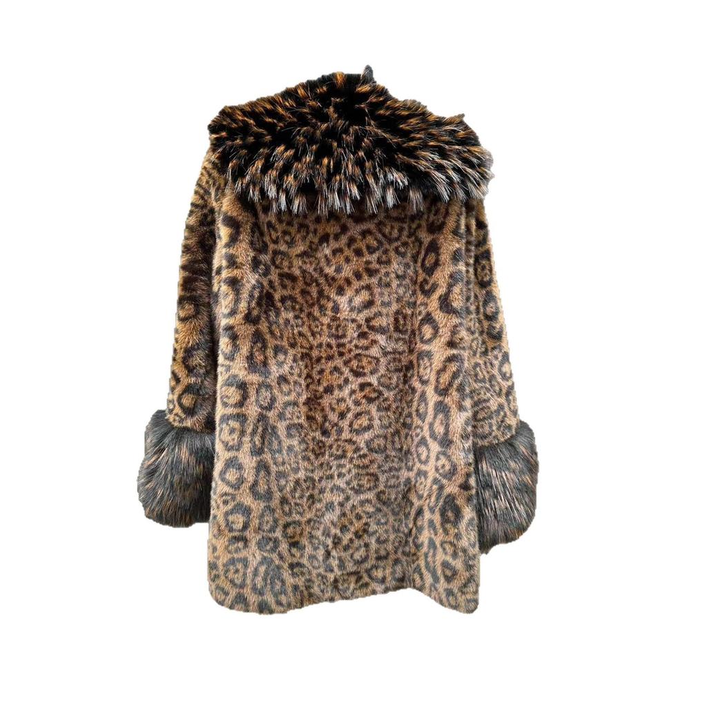 25 New Winter Trendy Leopard Print Fur Coats for Women