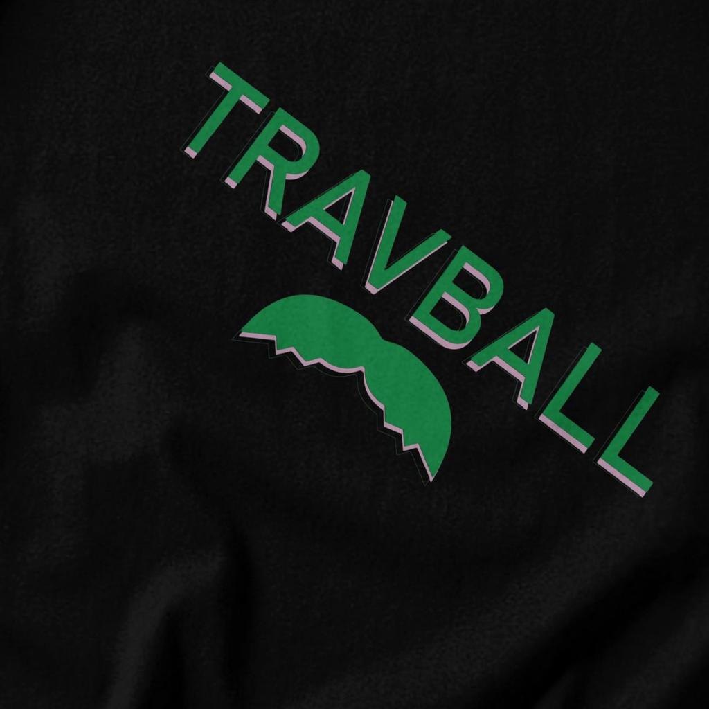 Men T Shirt Trendy Travball Travis Head Idea Y2K Graphic Tees Unisex Clothing T Shirts