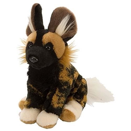 Arborescence Pluche - Wild Republic - Ck-Mini African Wild Dog 8 - 8 Inch - Bruin - Binnen Bruin
