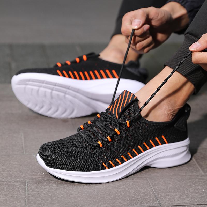 Men's spring and autumn new large size casual sports shoes comfortable fashion breathable walking light non-slip shoes