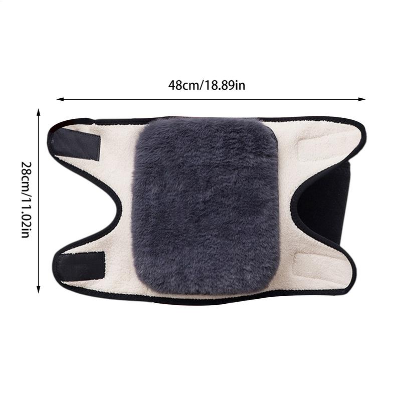 1pc Gray Winter Warm Knee Pads For Women Leg Warmers Men Old People Cold Leg A rthritis Kneepad Knee Support Cycling Ski Running
