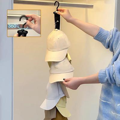 Baseballpet Opbergorganizer Met Acht Clips Wandgemonteerde Pet Houder Kast Opbergorganizer Pet Hanger