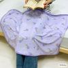 MORIPiLO Disney Rapunzel Cool Blanket, Summer Throw, 70x100cm, Purple, Disney Princess Character, by Morishita Makura