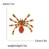 Wind Diamond Spider Animal Brooch, Fashionable Personalized Coat, Suit And Clothing Accessories Factory