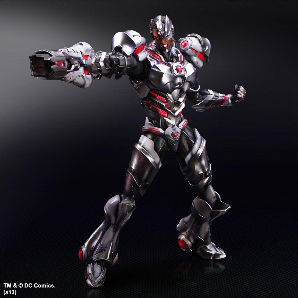 DC Comics VARIANT PLAY ARTS Kai Cyborg (PVC painted action figure)