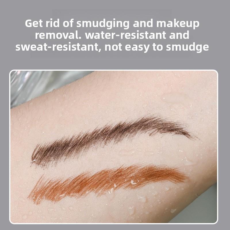 Plush long-lasting makeup water eyebrow pencil waterproof sweat-proof quick-drying eyebrow pencil natural wild eyebrow fashionable cosmetics for