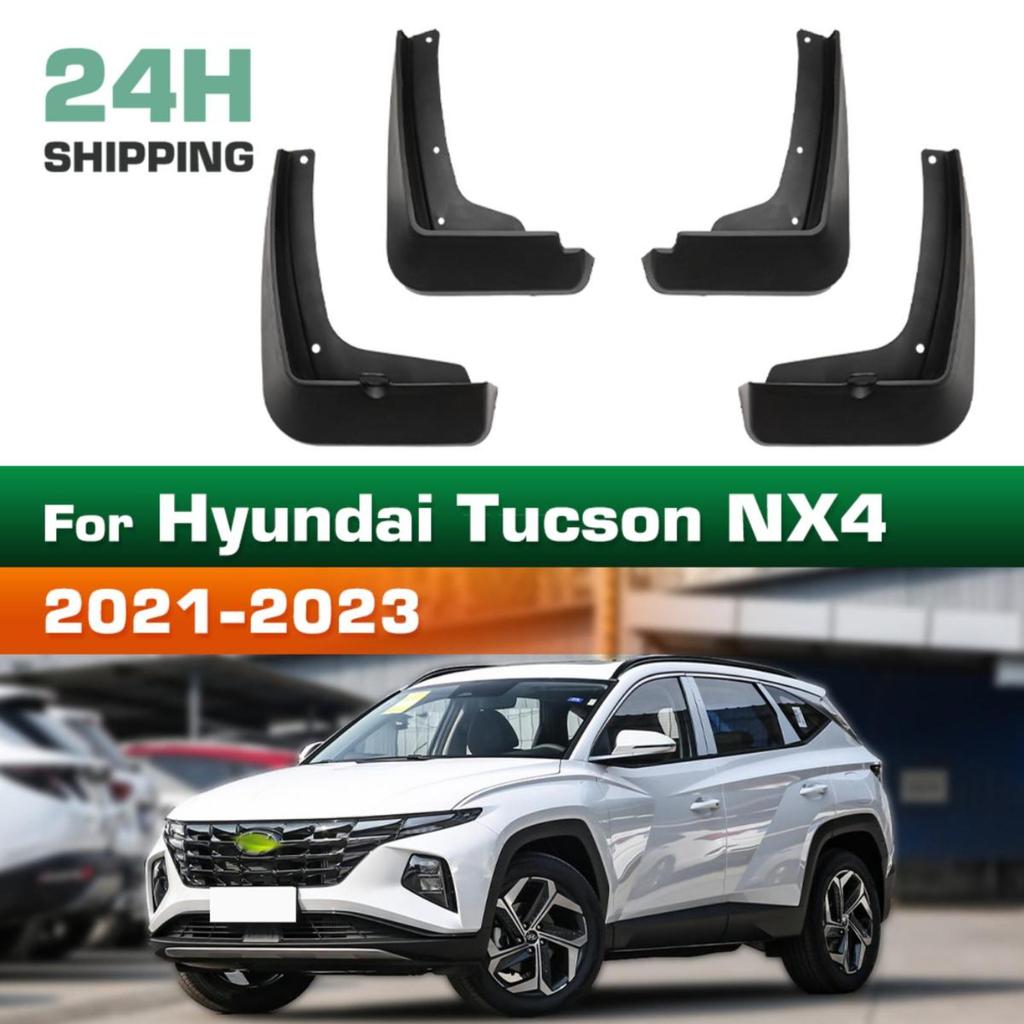 4KS Autoklapy Lapače nečistot Blatníky Autoklapy Kompatibilní s Hyundai Tucson NX4 2021 2022 2023
