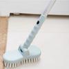 Toilet Cleaning Brush Bathroom Cleaning Accessories Portable Toilet Brush Corner Brush Long Handle Tub Shower Tile Cleaning Tool