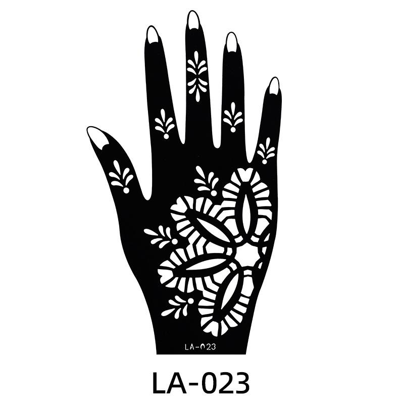 Hollow Tattoo Sticker Waterproof Indian Hannah Tattoo Template Hand Painted Diy Painted Hand Tattoo