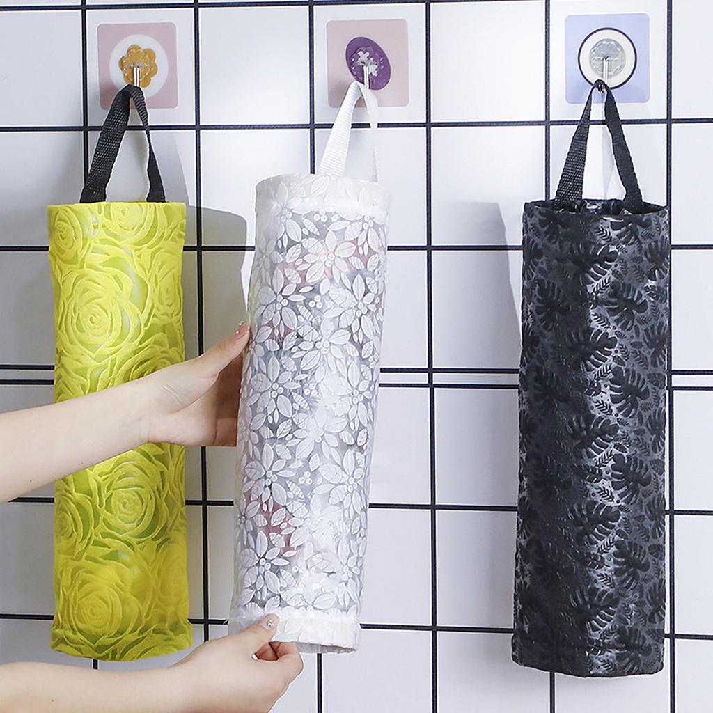Plastic Bag Storage Rack, Shopping Bag Mesh Hanging Storage Bag Dispenser, Portable Garbage Bag Storage Rack And Dispenser Stand.
