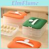 Stackable Food Organizer Refrigerator Storage Containers With Lids Bpa Free Plastic Freezer Storage Bins For Kitchen Organization