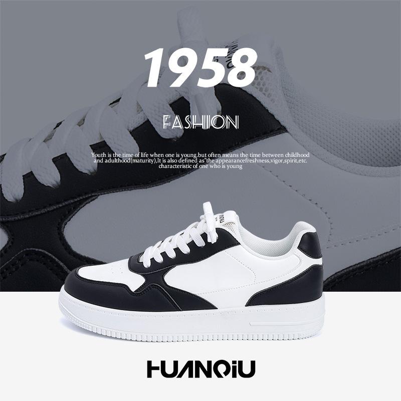 Global thick baseplate shoes men's ZHQ-HY958 spring men's shoes trend versatile casual breathable comfortable low-top board shoes
