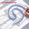 Pattern Drafting Ruler Set - Snake Ruler, Grading Ruler, Scale Ruler, Ruler for Sewing and Tailoring