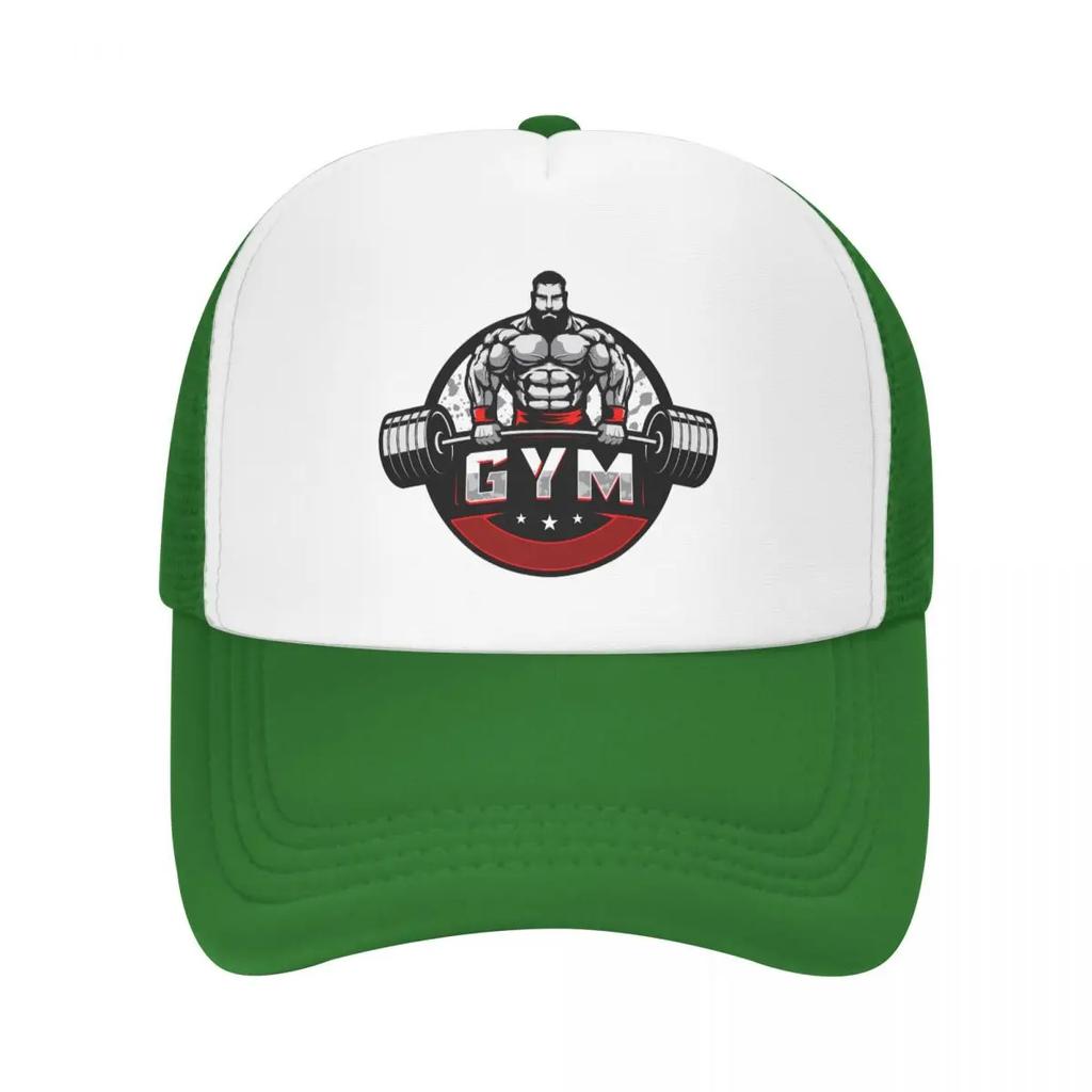 Custom Fashion Unisex Bodybuilding Gym Trucker Hat Adult Fitness Muscle Adjustable Baseball Cap Unisex Women Hip Hop Dad Hat