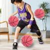 Indoor Silent Basketball High Rebound Low Noise Kids Dribbling Training Uncoated High Density Foam Practice Sports Bouncy Ball Boys Girls Gift