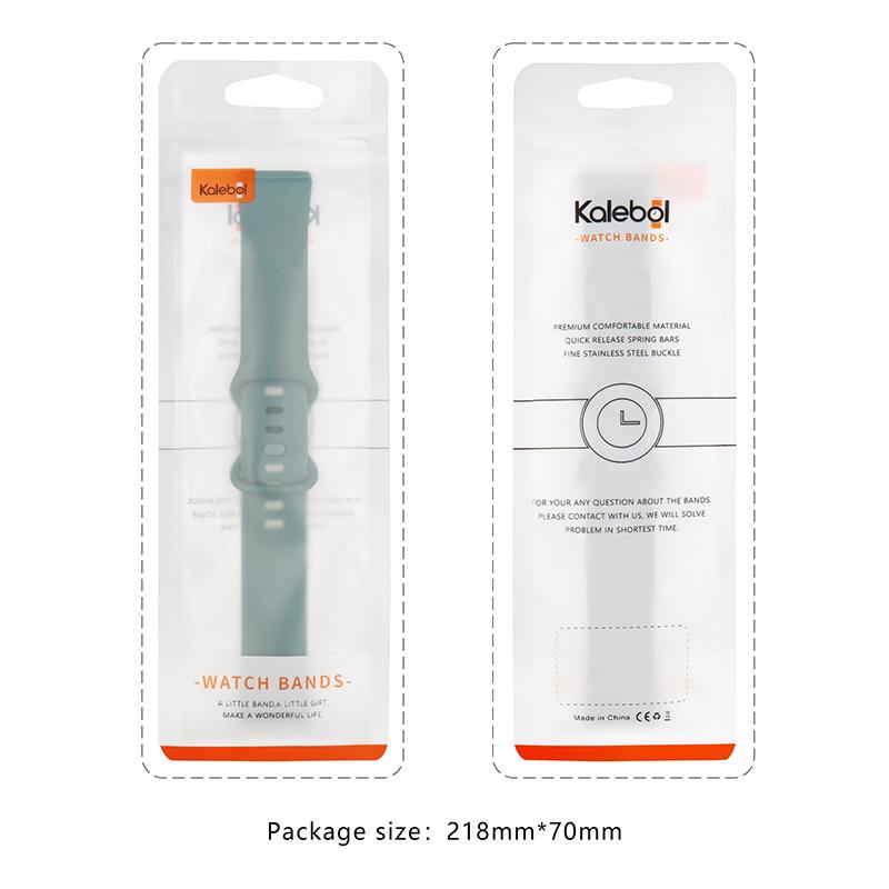 KALEBOL KLB-HDKGJ-001 For Samsung Galaxy Watch6 Classic 43mm/47mm Watch Band 20mm Silicone Strap