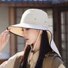 Summer Sun Protection Hat With Wide Brim And Neck Shield For Women Outdoors