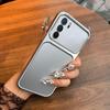 Case for OPPO A16 Metal Texture Matte Back Soft TPU Bumper Shockproof Cover