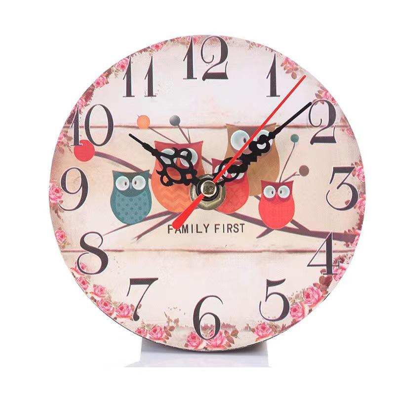 European Creative Wall Clock for Living Room Decor