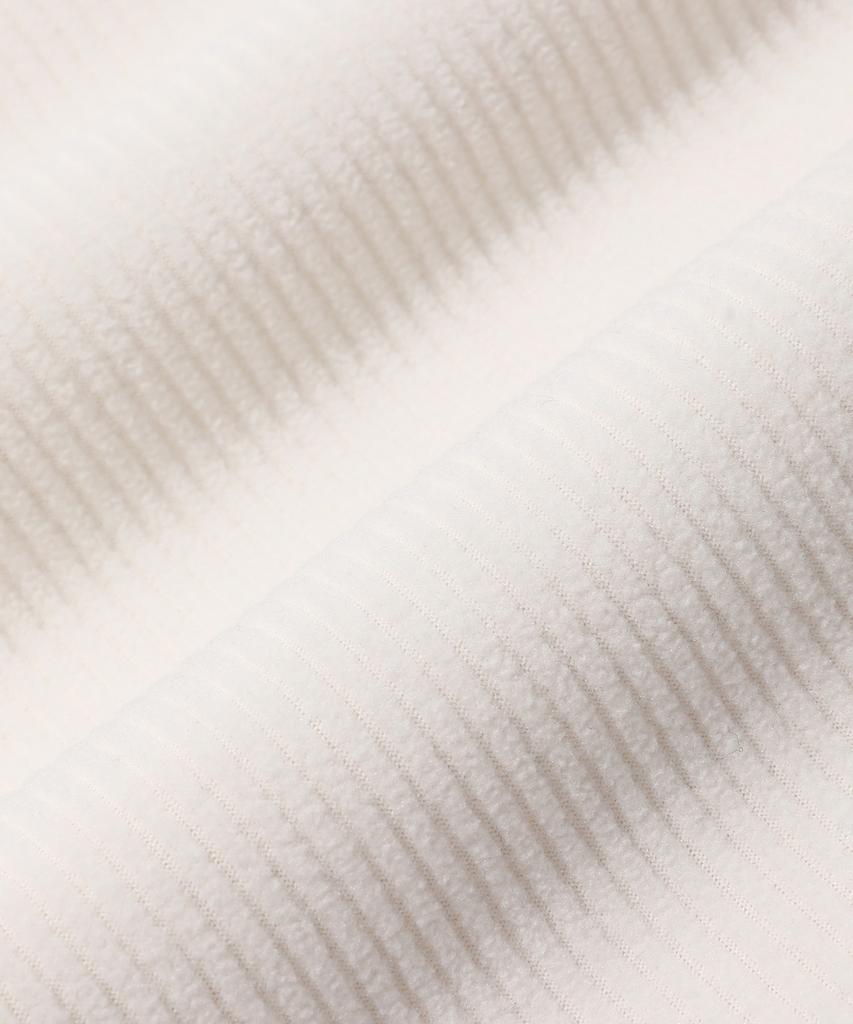 BEENTRILL Corduroy Fleece Long Skirt (Ivory)