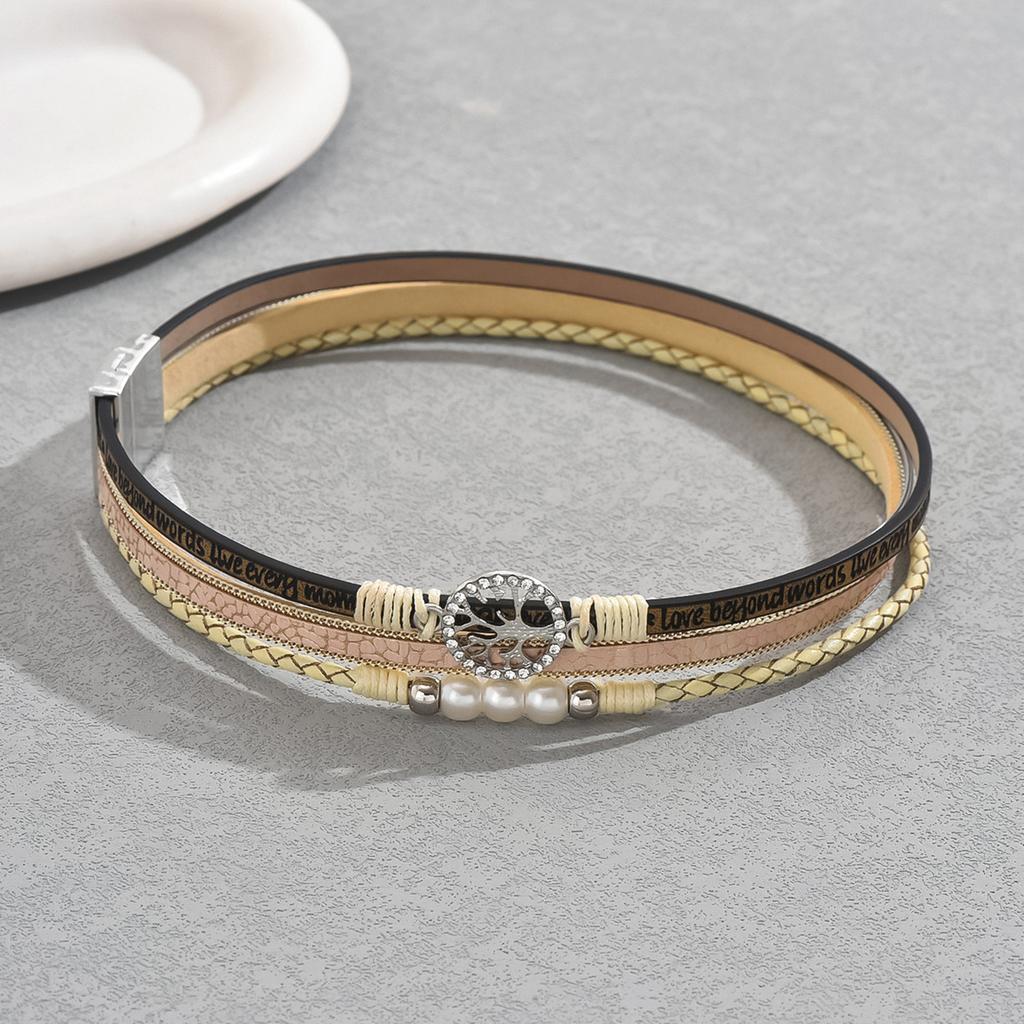 Light luxury fashion women's bracelet personalized diamond beaded bracelet versatile simple multi-layer design versatile jewelry