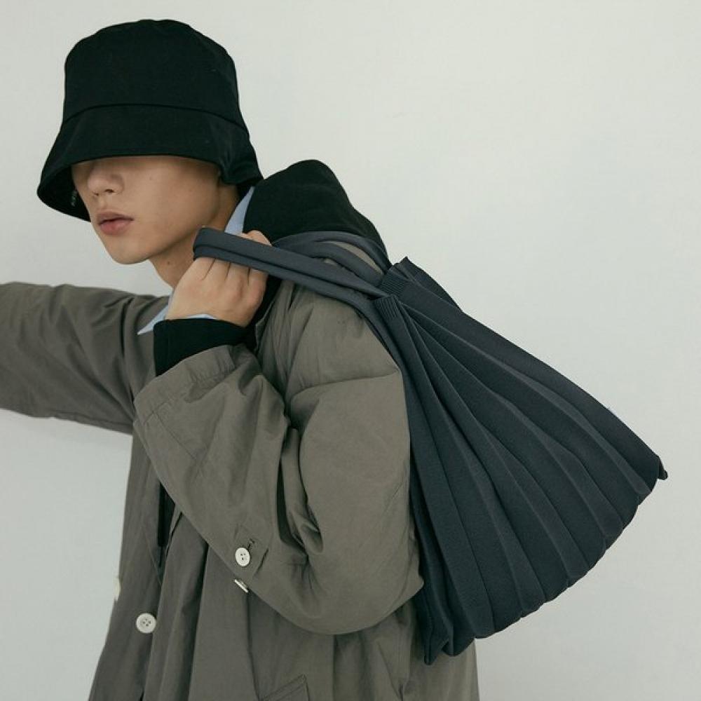 Pleatsmama Charcoal Tote Bag