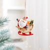 Resin Christmas Tree Hanging Ornament Snowman Xmas Pendant  Festive  Ornaments