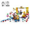 Lego super mario 72036 mario kart – bébé peach et ensemble de grand prix - jouet moto