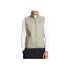 Under Armour PQF Active Hybrid Solid Color Zip Collar Vest Men Vests Beige 1378505-504