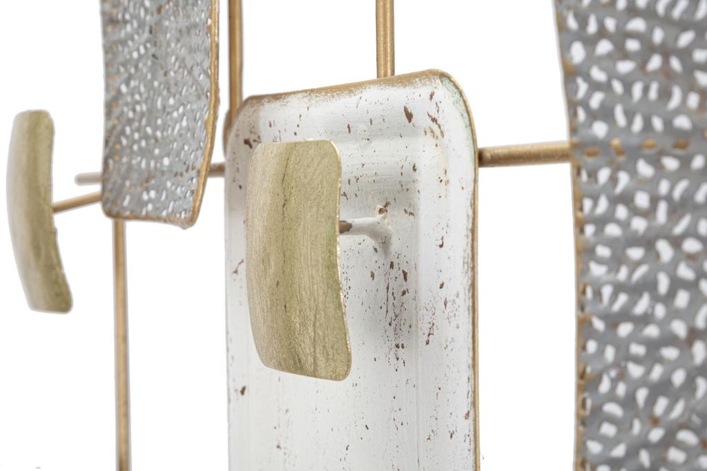 Wall Iron Panel Cubes Cm 80X5X80