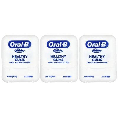 Glide, Pro-Health, Nić dentystyczna Original, Bezsmakowa, 3 sztuki