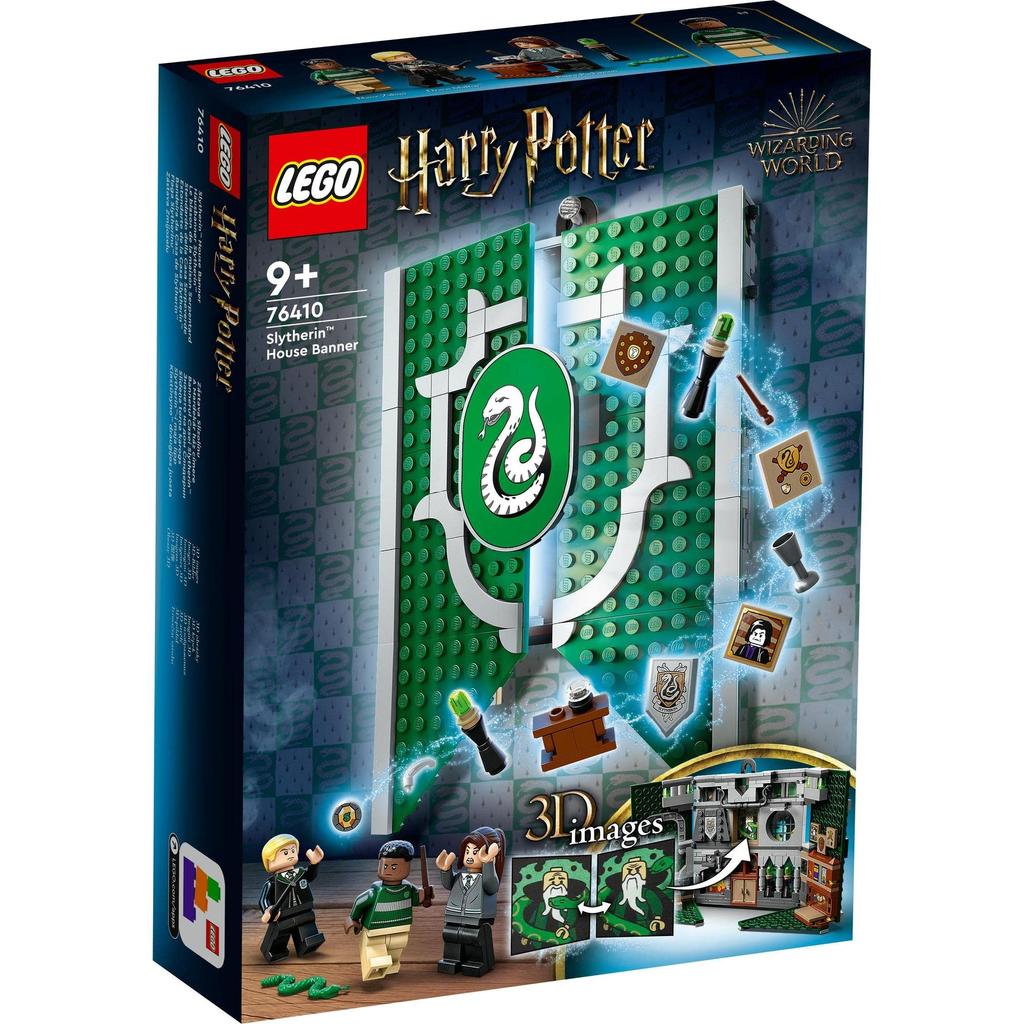 LEGO Harry Potter Slytherin Dormitory Crest 76410 Toy Block Present Interior Fantasy Boys Girls 9 Years Old and Up (TM)