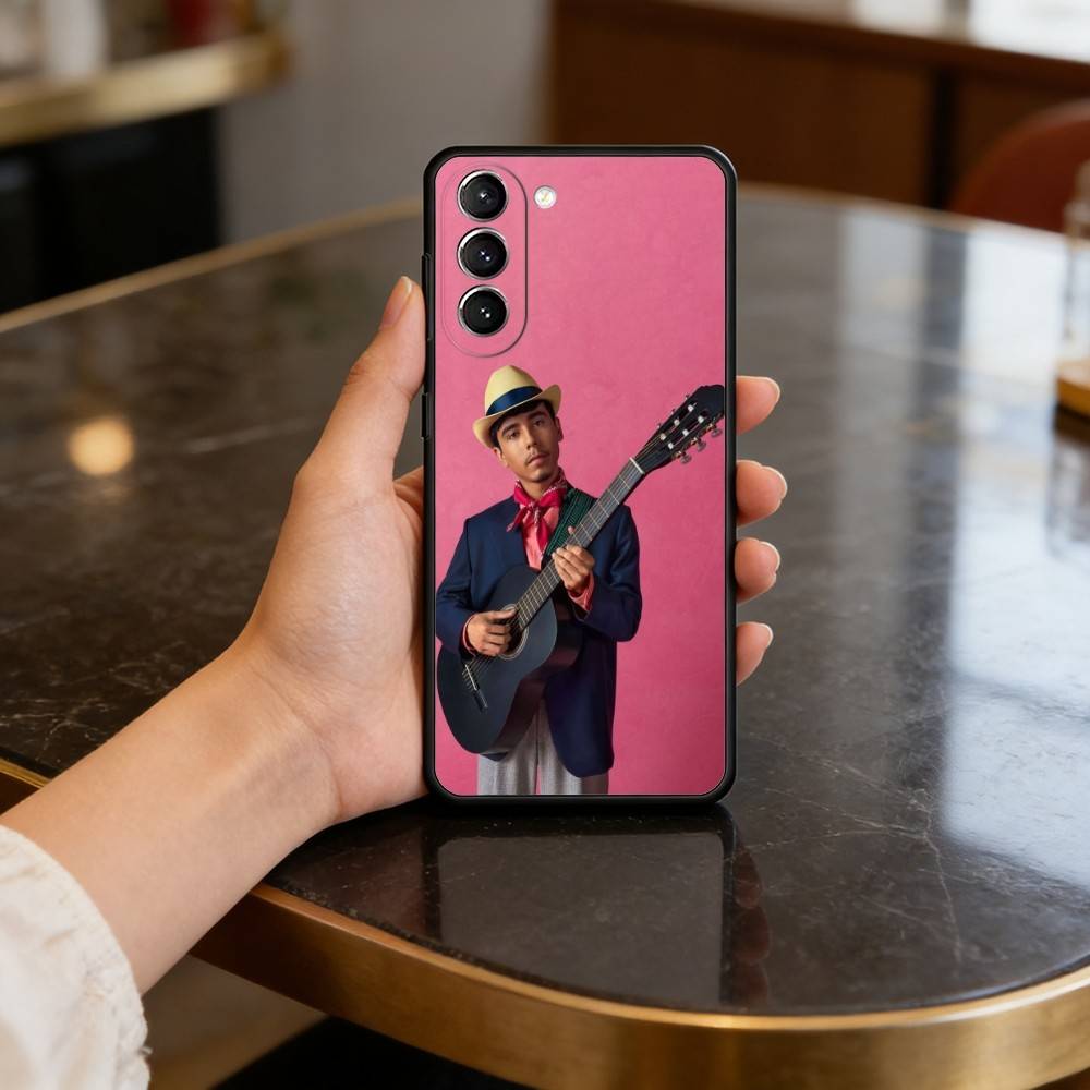 

S-Singer L-Lvan C-Cornejos Phone Case For Samsung S25,24,23,22,30,21,10,9,Ultra,Plus,Lite,FE,4,5 G Soft Black Case Samsung S24ULTRA