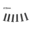 6/10Pcs Fixing Screw M5/M6 22mm/25mm Left Hand Thread For UNF Drill Chuck Shank Adapter Power Tool Replacement Accessories