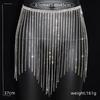 Waist Chain Body Chainsexy Shiny Tassel Rhinestone Skirt Belly Dance Body Chain