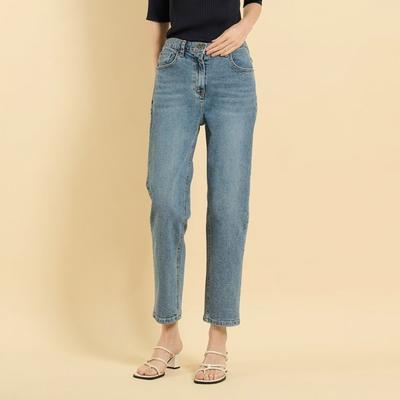 Calças Jeans com Costura nas Costas B5f7g370