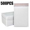 500 PCS White Foam Envelope Bags Self Seal Mailers Padded Shipping Envelopes With Bubble Mailing Bag Shipping Packages Bag