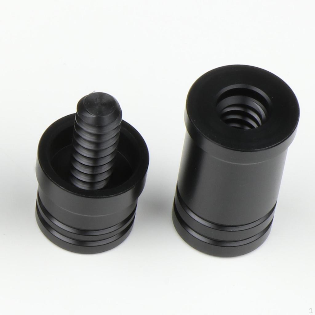 Pool Cue Joint Protector Replacement Snooker Thread Cap Black