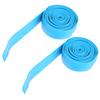 2er Set 2,5 m Yoga Elastikbänder Übung Sport Dehnband Widerstandsband ExpanderBlau