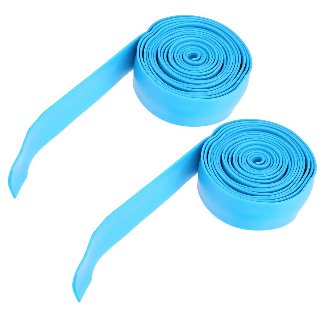 2er Set 2,5 m Yoga Elastikbänder Übung Sport Dehnband Widerstandsband ExpanderBlau