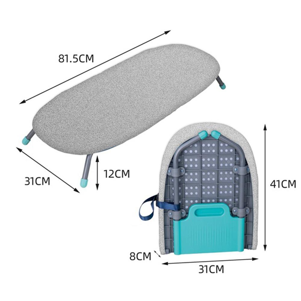New Folding Legs Ironing Board Heavy Duty Space Saving Tabletop Iron Board Padded Clothes Ironing Pad Laundry Room