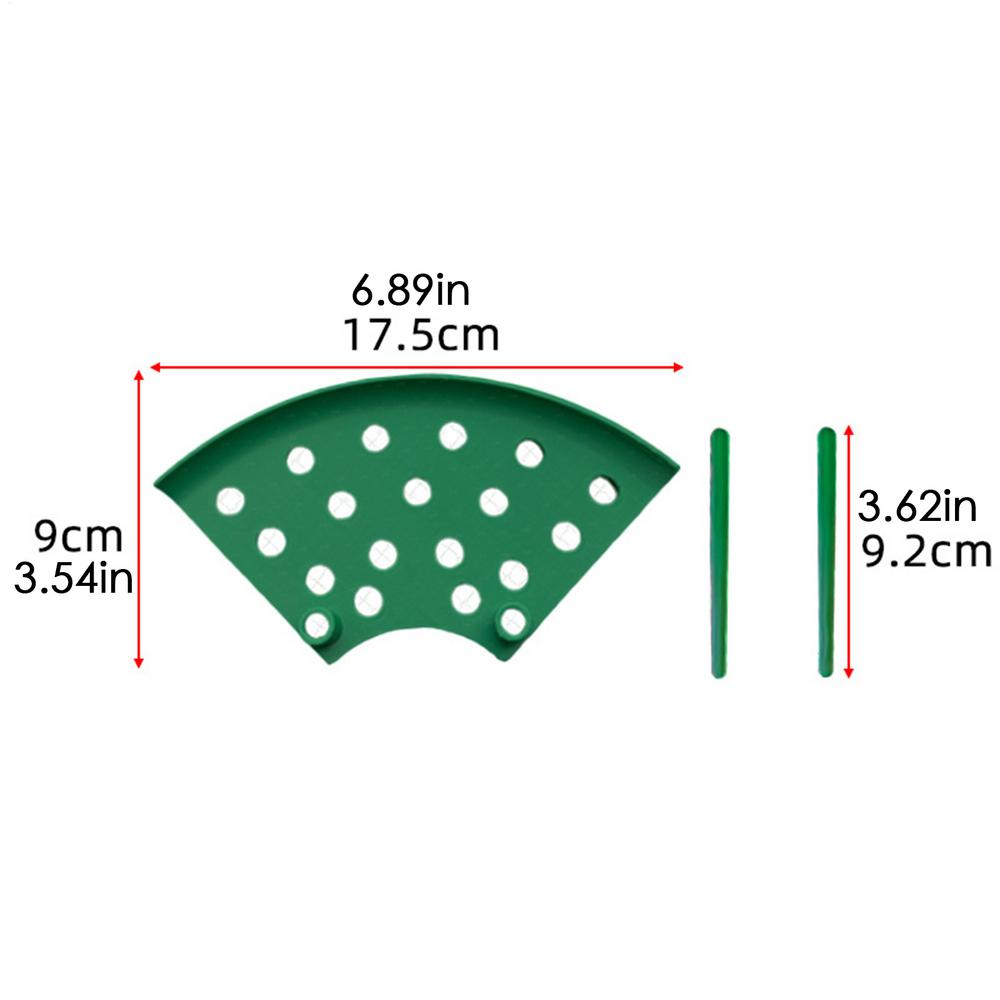 Strawberry Holder Cradles for Garden 4 Piece Rack Support Growing Protector Cage Stand for Fruit Gardening Potted Planter