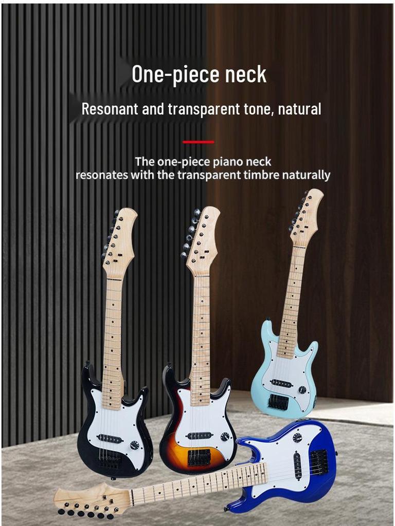 Electric Guitar ST Classic Model, 22 Frets, Suitable for Adults and Children, Entry-Level.