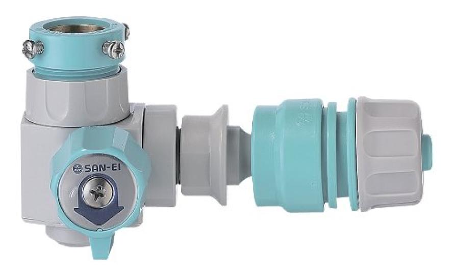 

SANEI Changeover Switch for Outlet Outlet Diameter Set, Click-Type Branching, 15-20mm, Screw-Type, PL70-11SA