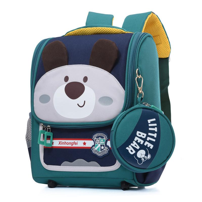 Large Capacity Kids Backpack Featuring Playful Cartoon Graphics And Ergonomic Straps**