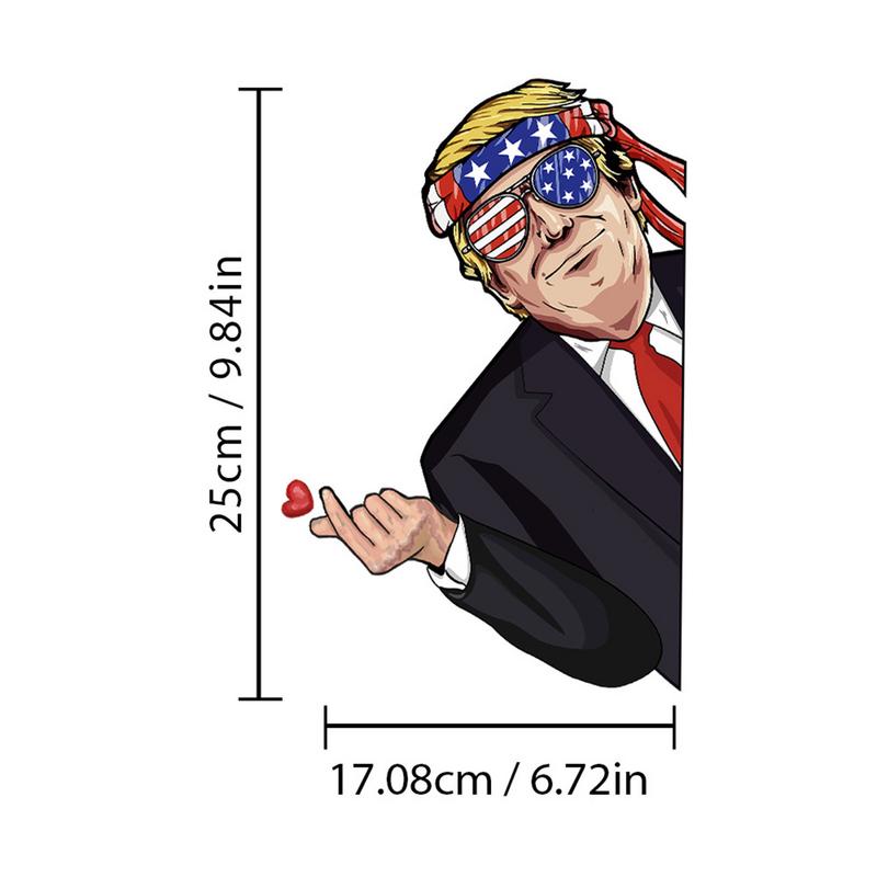 President Stickers For Cars Creative President Car Stickers President Stickers For Cars Notebooks Skateboards Refrigerators