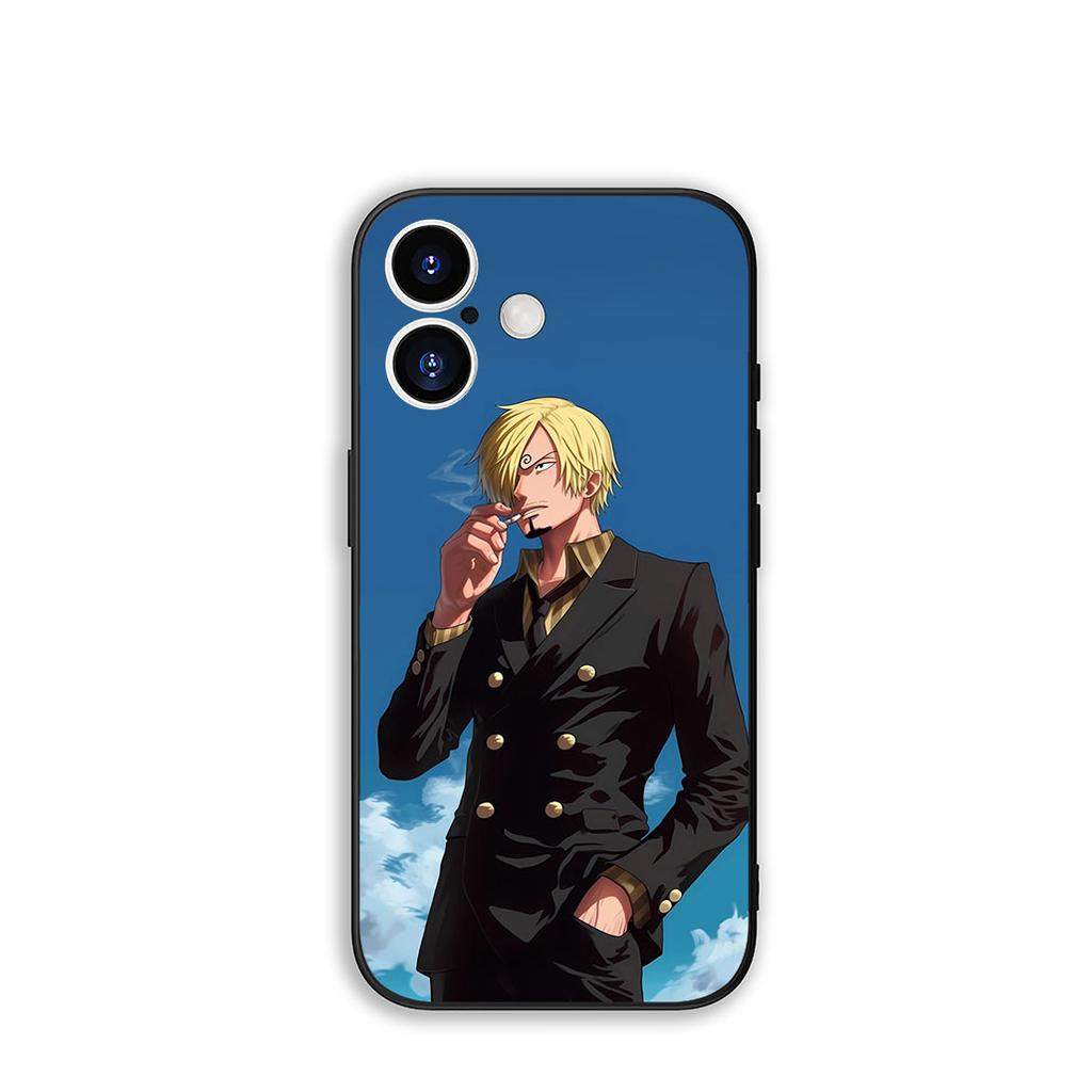 for Motorola Moto G54 G05 G24 G55 G75 G9 G85 G15 G57 G86 Power Edge 50 30 Ultra Fusion neo Pro Case Anime Luffy ONE PIECE Sanji