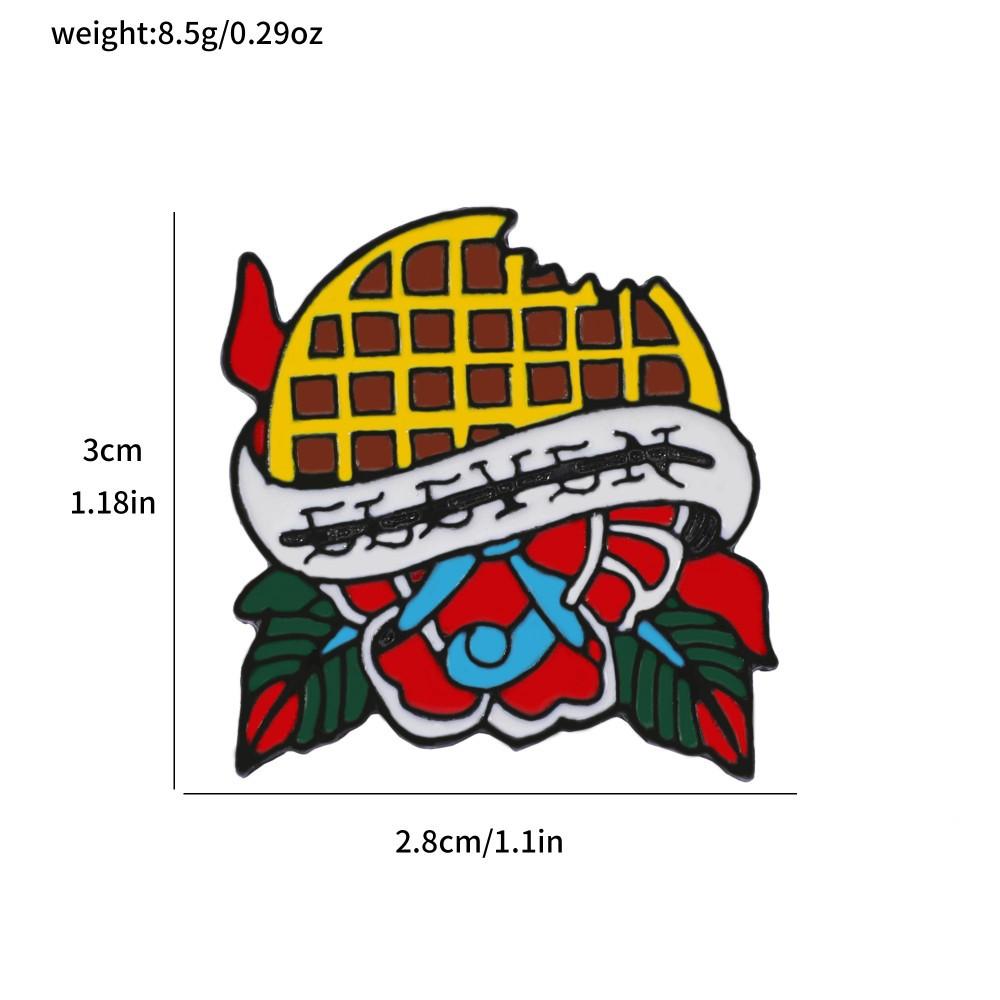 34 Odcinek Metalowa Odznaka Stranger Things Film Przygodowy Fantasy Postacie Filmowe i Telewizyjne Akcesoria Broszka ze Stopu Pin
